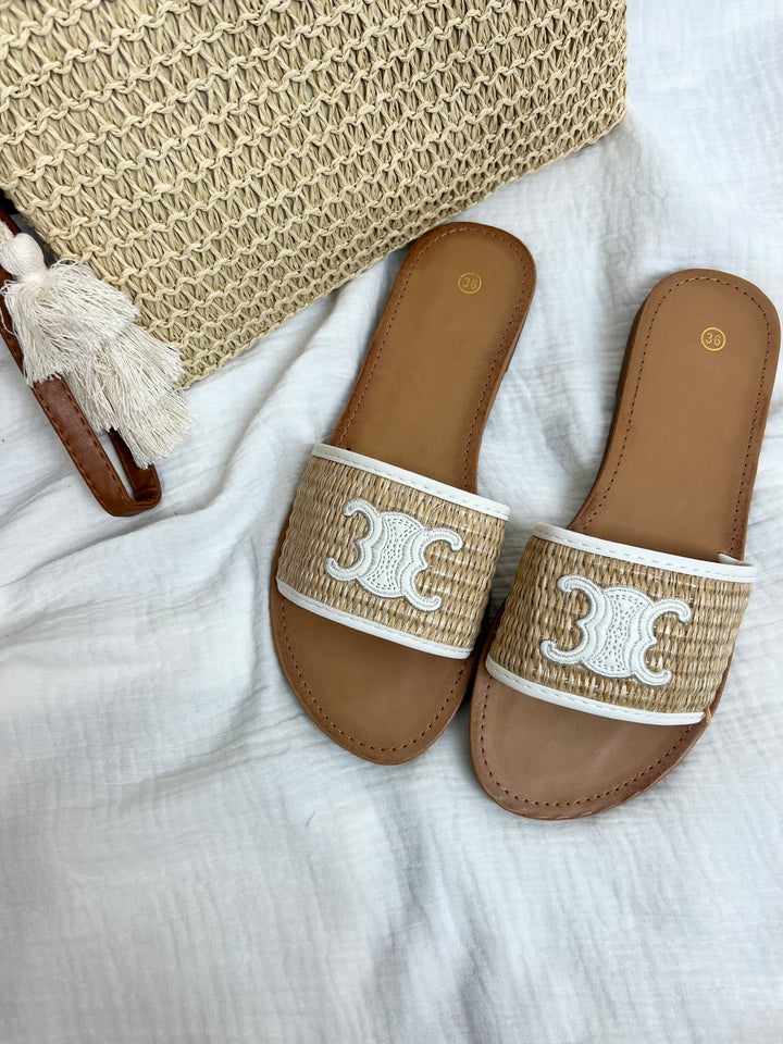 Woven Stitch Sliders (3 Colours)