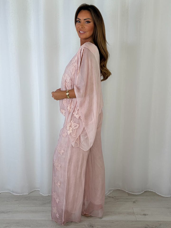 Silk Floral Co-Ord (3 Colours)