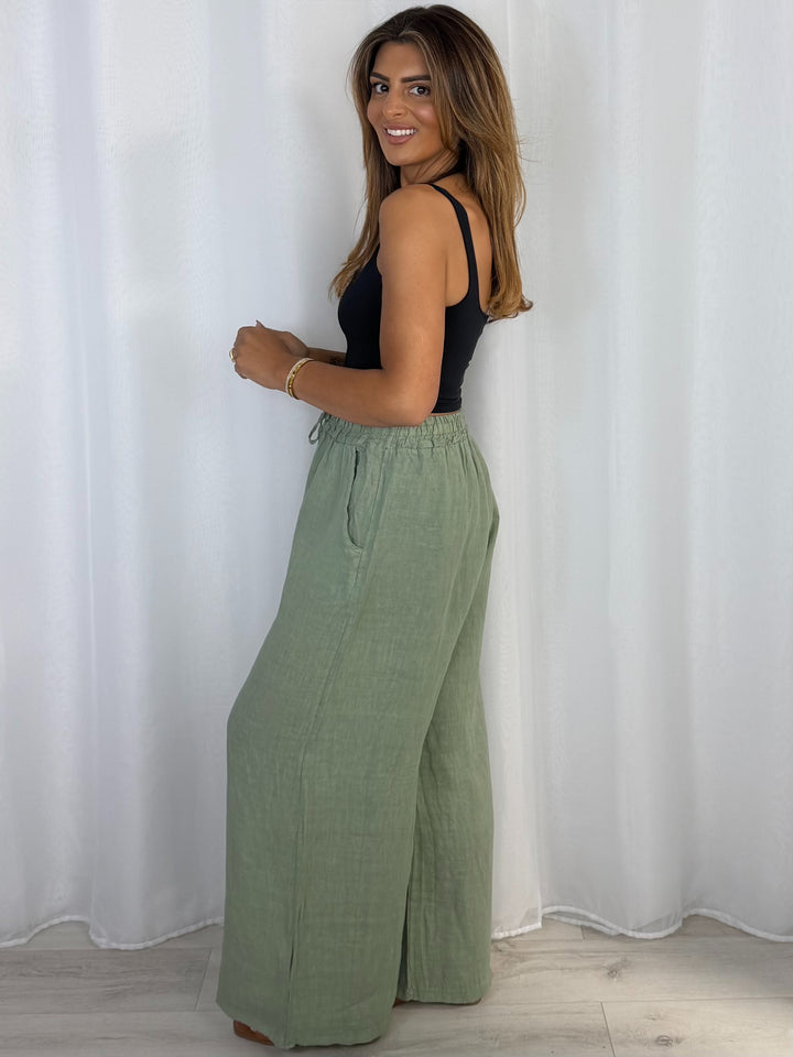 Linen Trousers (9 Colours)
