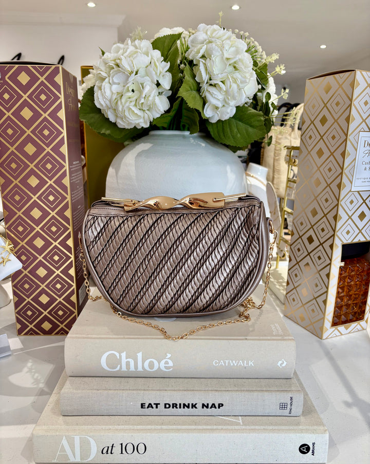 Semi Circle Clutch Bag (7 Colours)