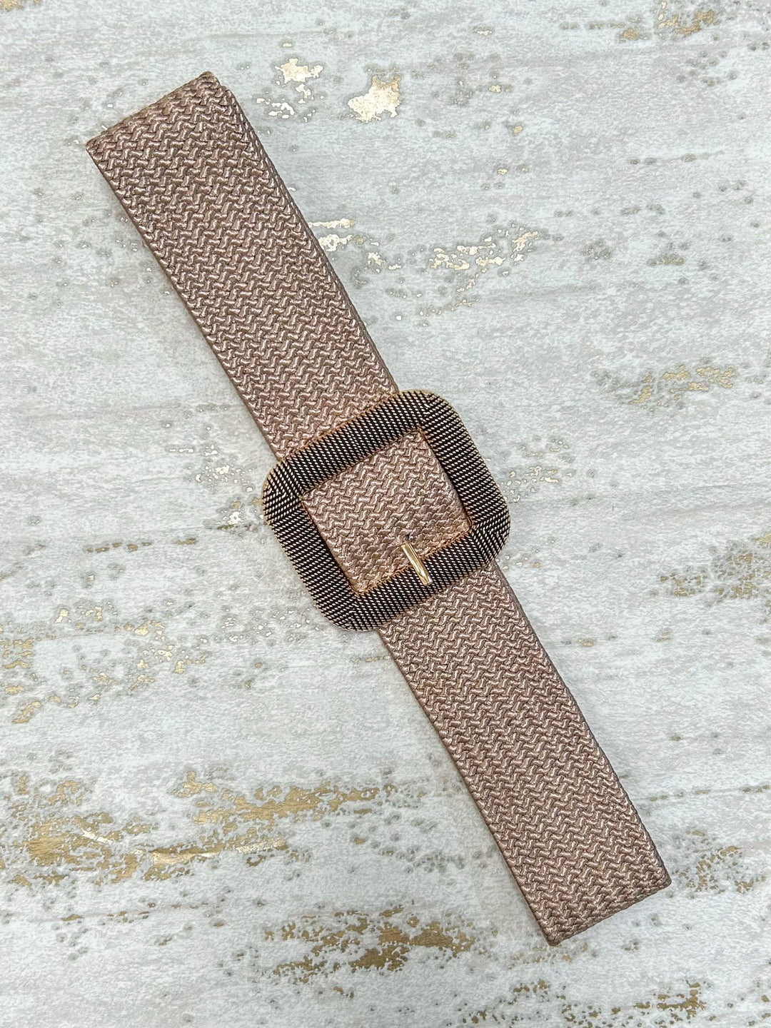 Woven Square Buckle Belts (6 Colours)