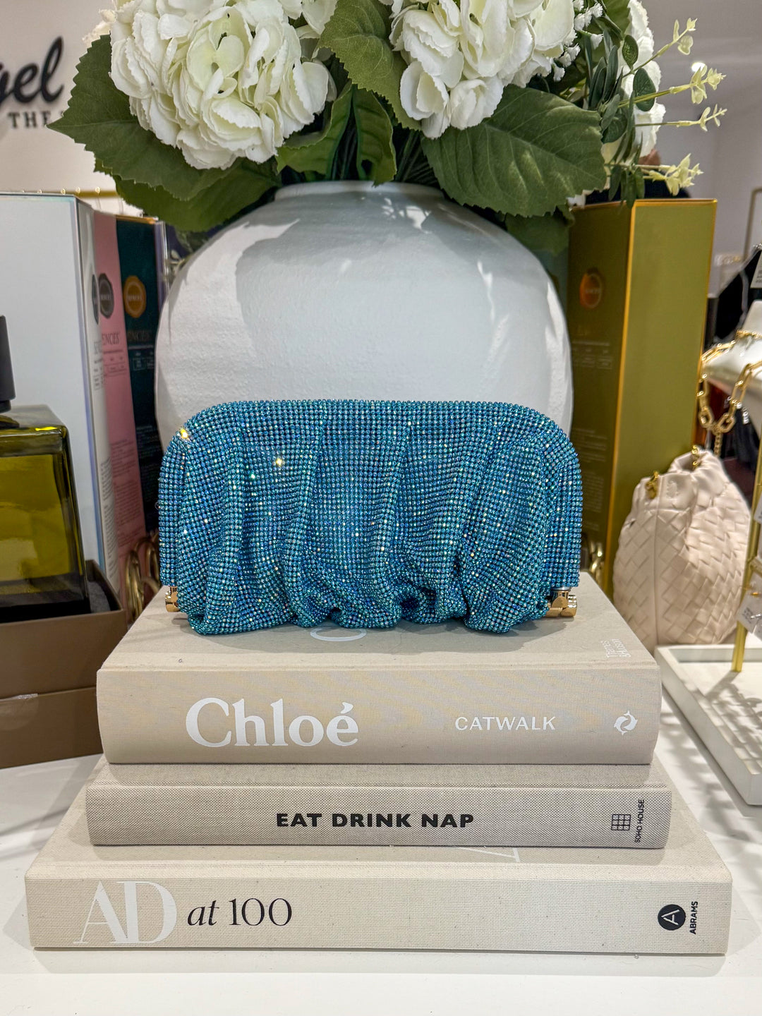 Diamante Clutch Bag (6 Colours)