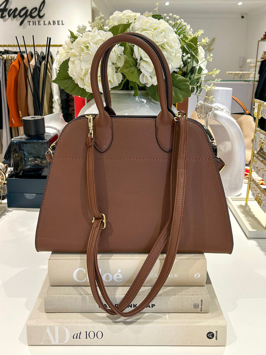 Faux Leather Bowling Bag (3 Colours)