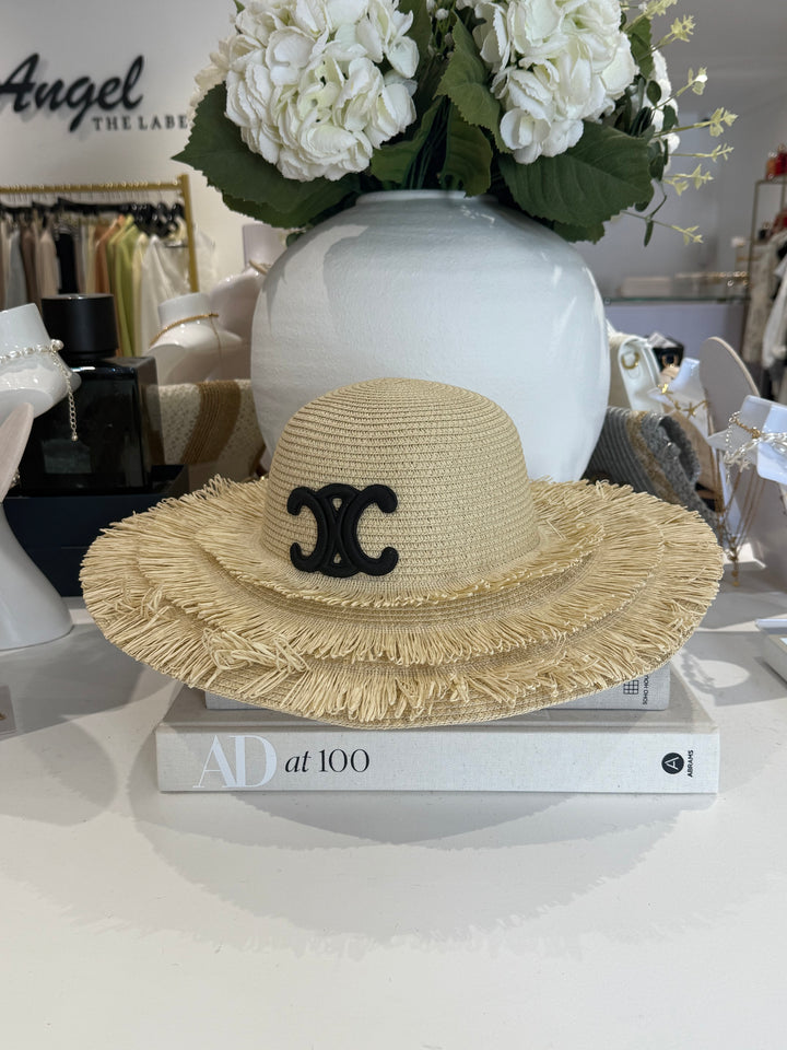 Fringed Beach Hat (2 Colours)