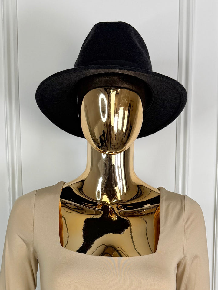 Thin Leather Strap Fedora Hat (7 Colours)