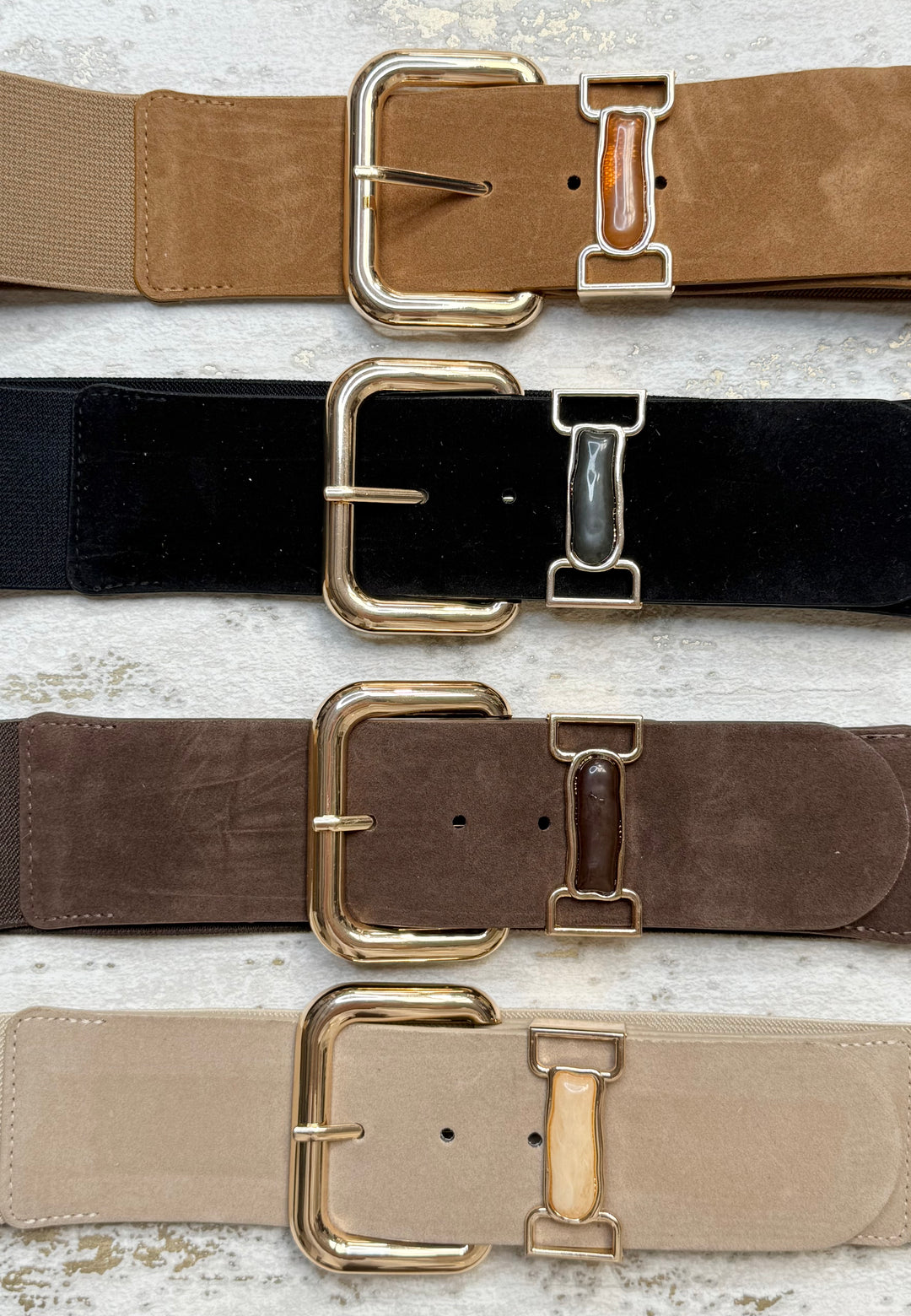Marble Buckle Belt (4 Colours)