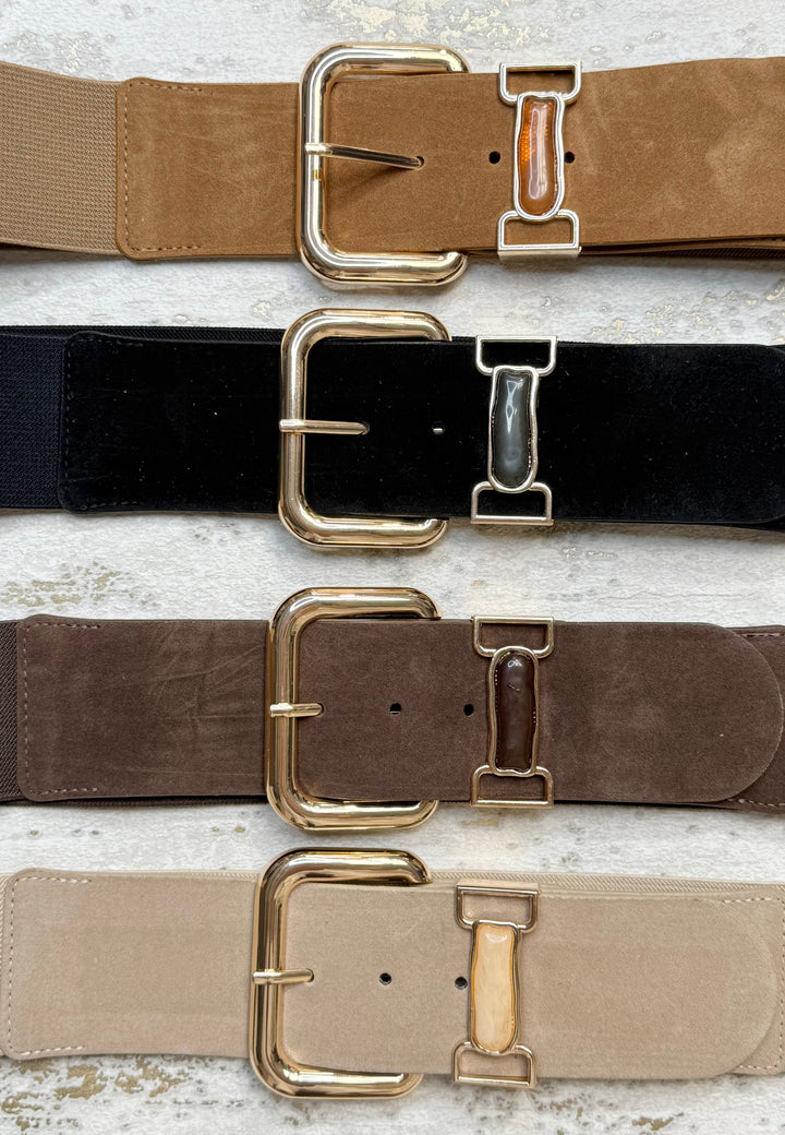 Marble Buckle Belt (4 Colours)