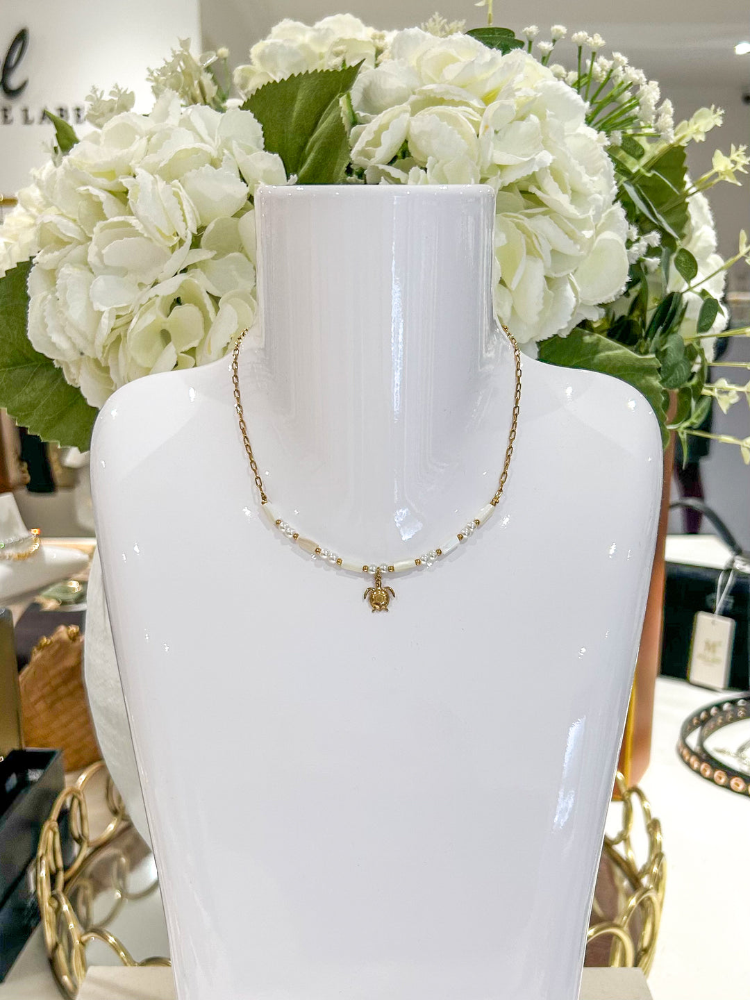 Gold Beaded Necklaces (12 Styles)