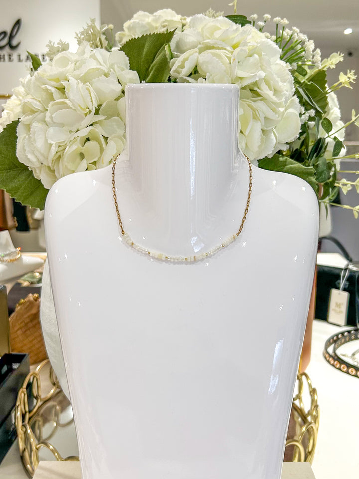 Gold Beaded Necklaces (12 Styles)