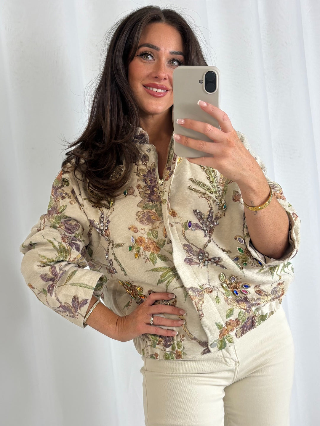 Tapestry Bomber Jacket