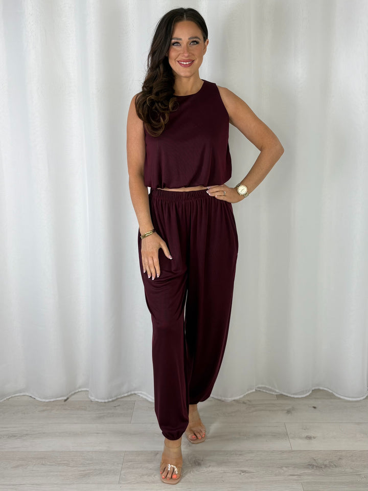 Harem Trouser And Vest Co-Ord (11 Colours)