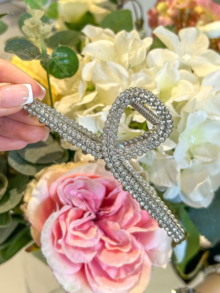 Large Diamante Hair Claw Clip (2 Colours)