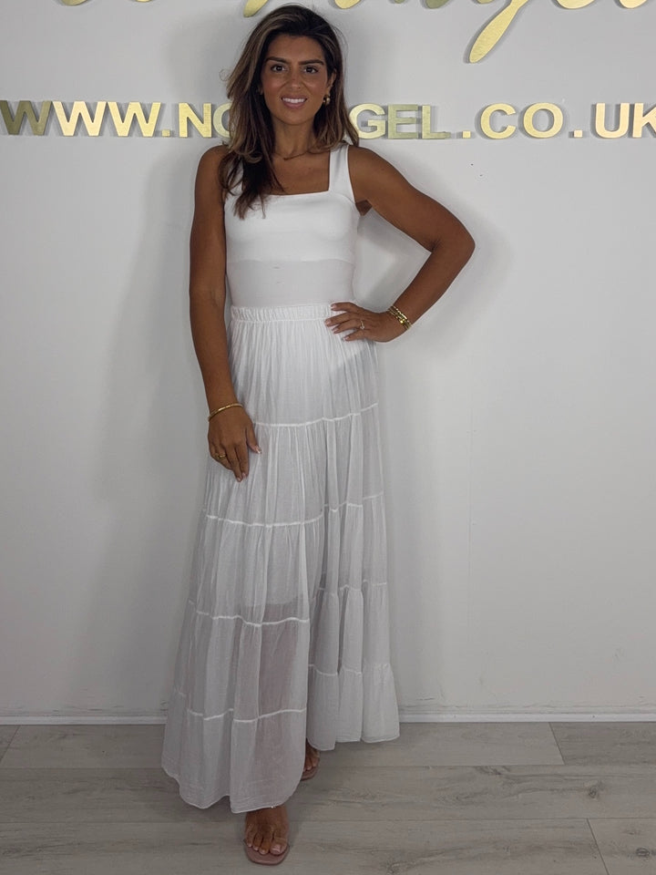 Tiered Maxi Skirt (2 Colours)