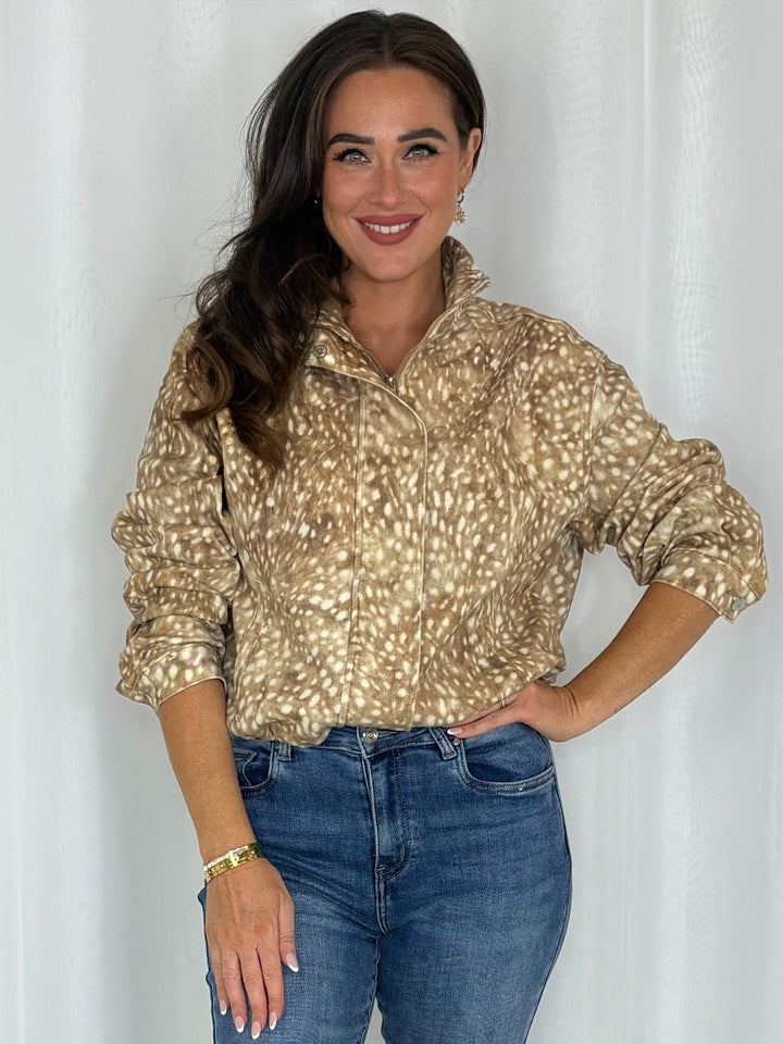 Bambi Print Jacket