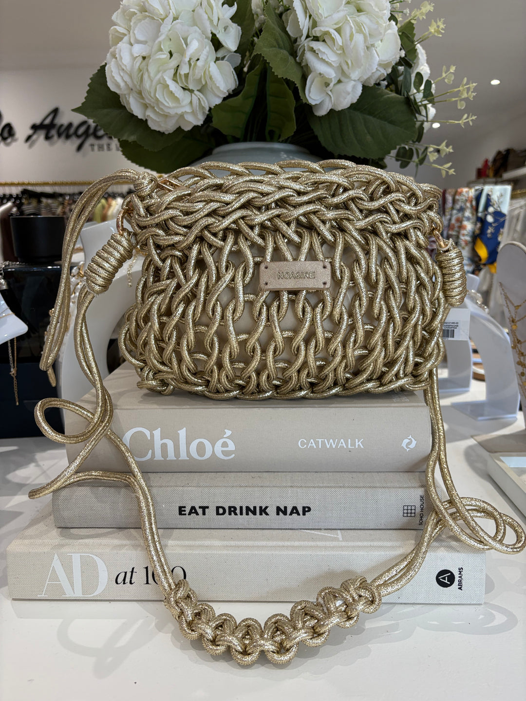 Gold Rope Bag
