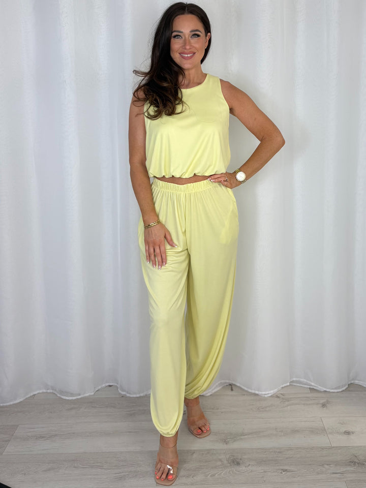 Harem Trouser And Vest Co-Ord (9 Colours)