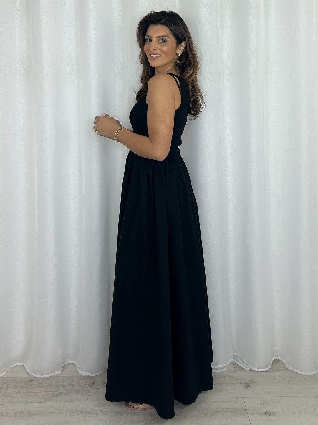 Ribbed Vest Top Maxi Dress (3 Colours)