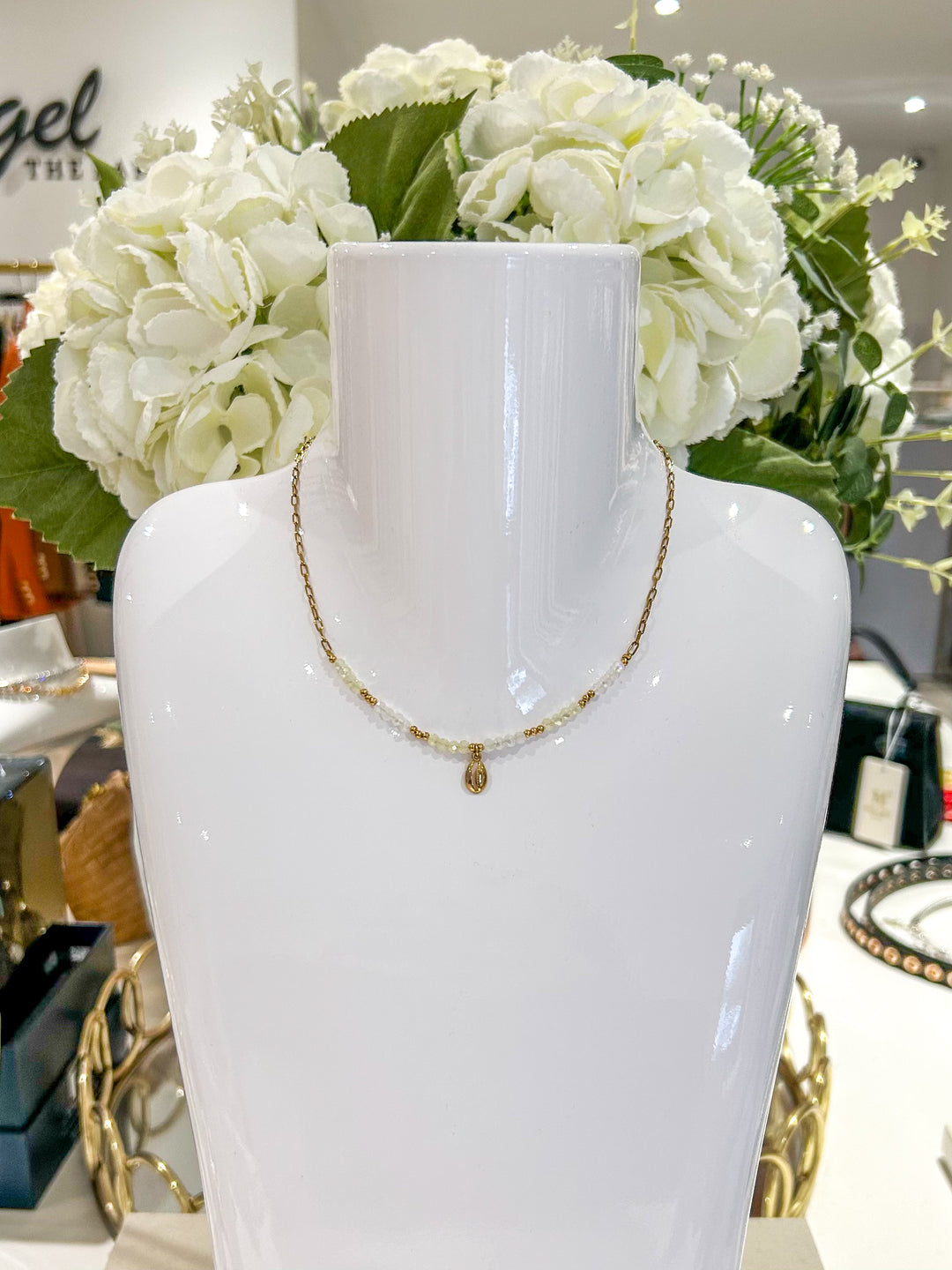 Gold Beaded Necklaces (12 Styles)