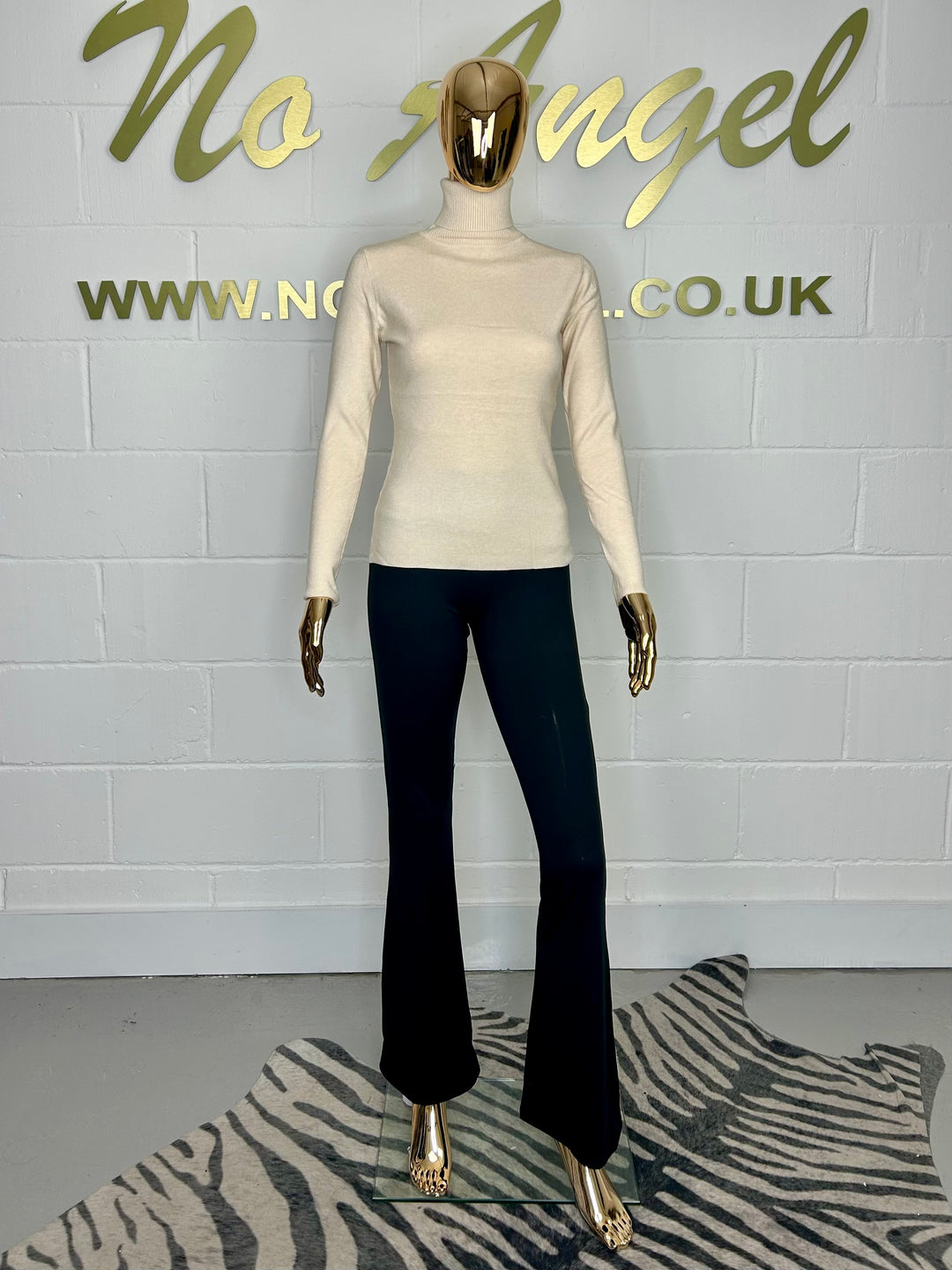 High Waisted Flared Leg Leggings (2 Colours)