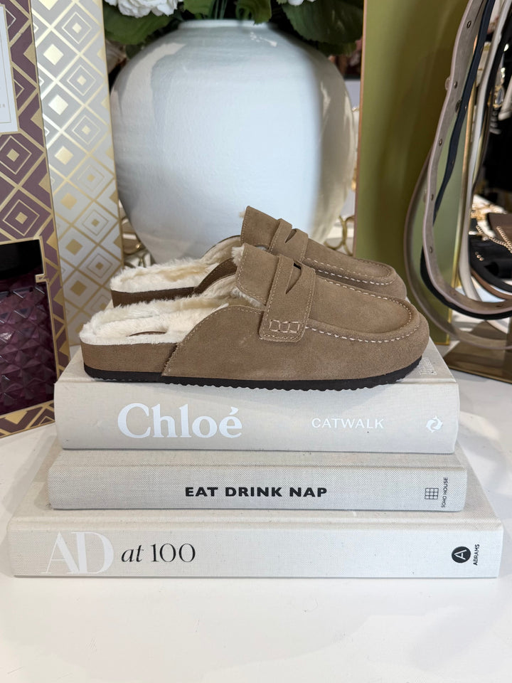 Slip On Fluffy Clogs
