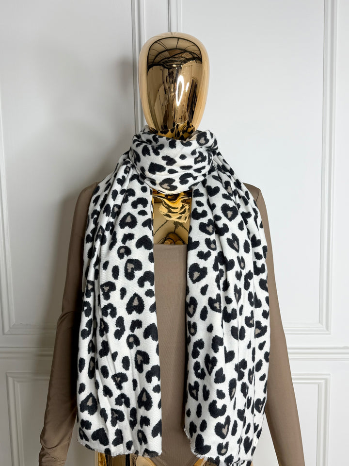 Leopard Print Scarf