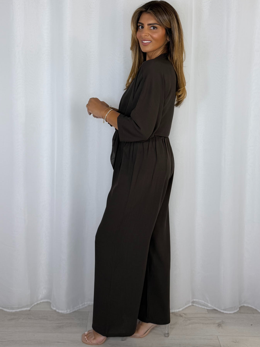 Tie Up Top & Trouser Co-Ord (8 Colours)