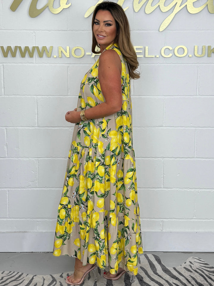 Lemon Print Dress (3 Styles)