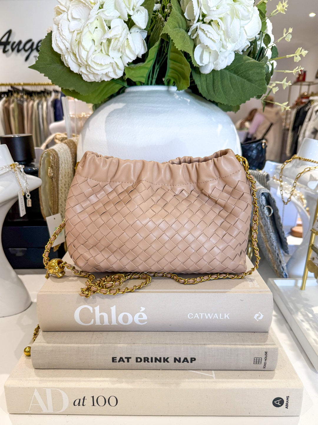 Woven Gold Hardware Bag (10 Colours)