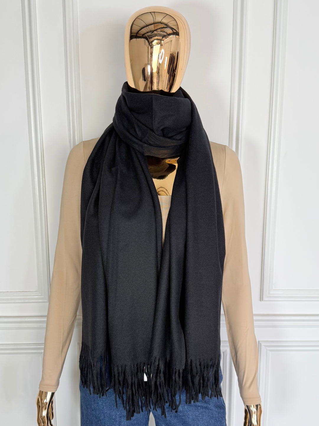 Cashmere Tassel Edge Scarf (8 Colours)