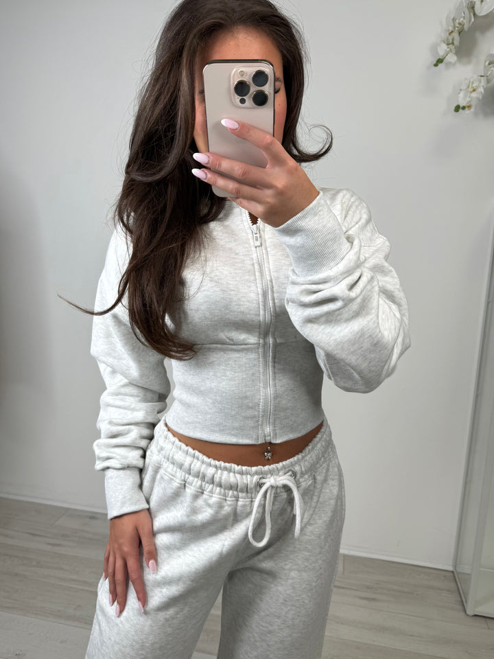 Zip Up Corset Style Straight Leg Trouser Co-ord (4  Colours)