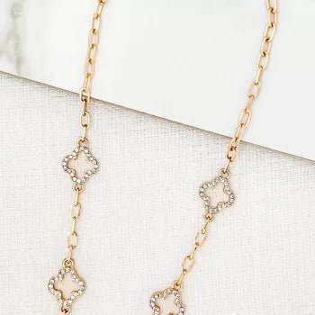 Clover Necklace (4 Colours)