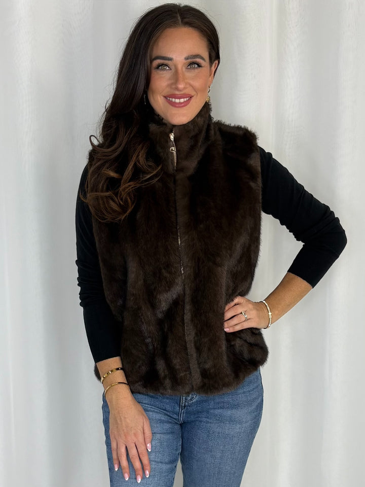 Faux Fur Gillet (4 Colours)