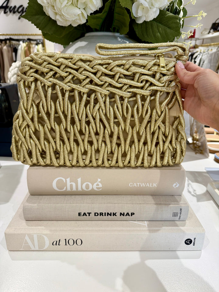 Rope Design Clutch Bag (5 Colours)