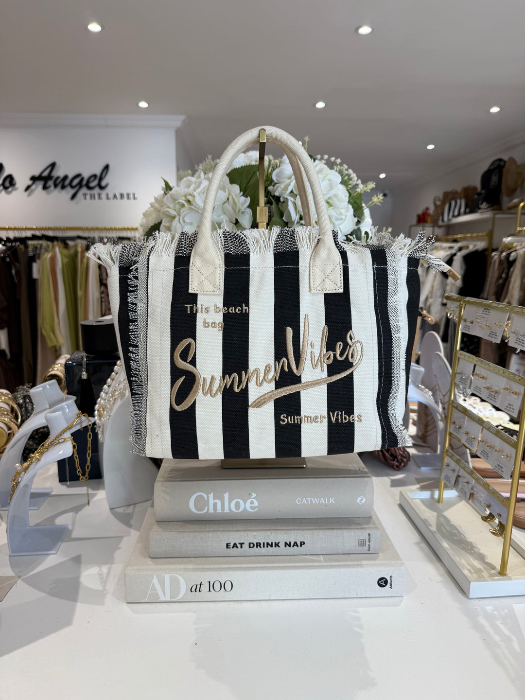 Medium Summer Vibes Striped Bag (2 Colours)