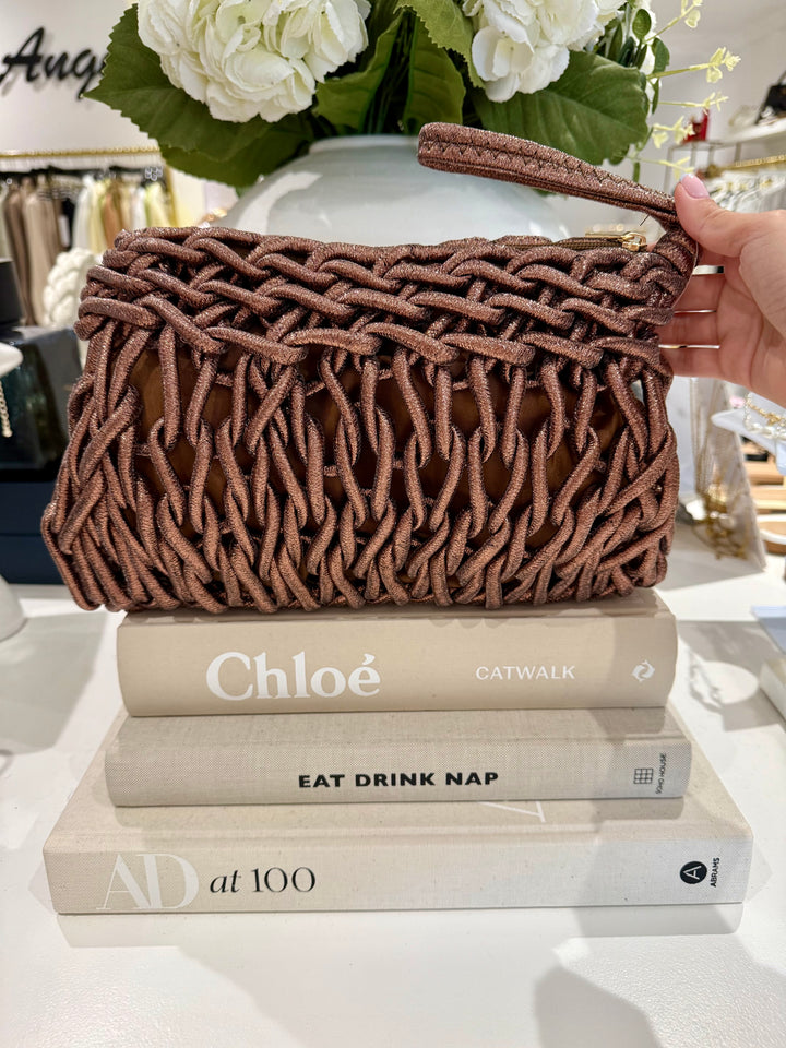 Rope Design Clutch Bag (5 Colours)