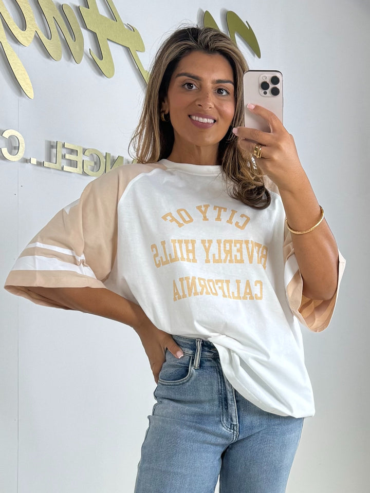 Oversize Beverly Jersey T-shirt (3 Colours)