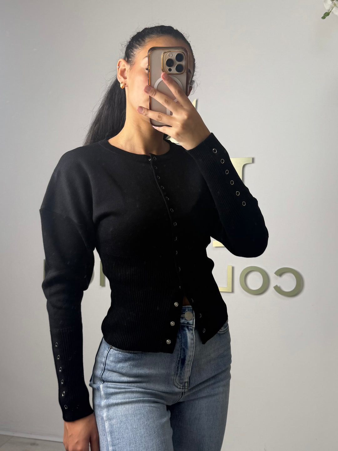Soft Knit Button Up Ribbed Bottom Cardigan (4 Colours)