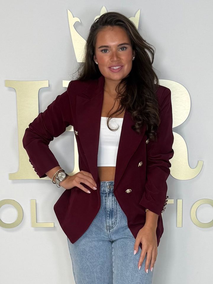 Double Breasted Blazer (6 Colours)