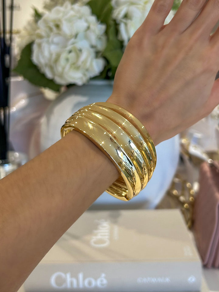 Chunky Line Bangle (2 Colours)