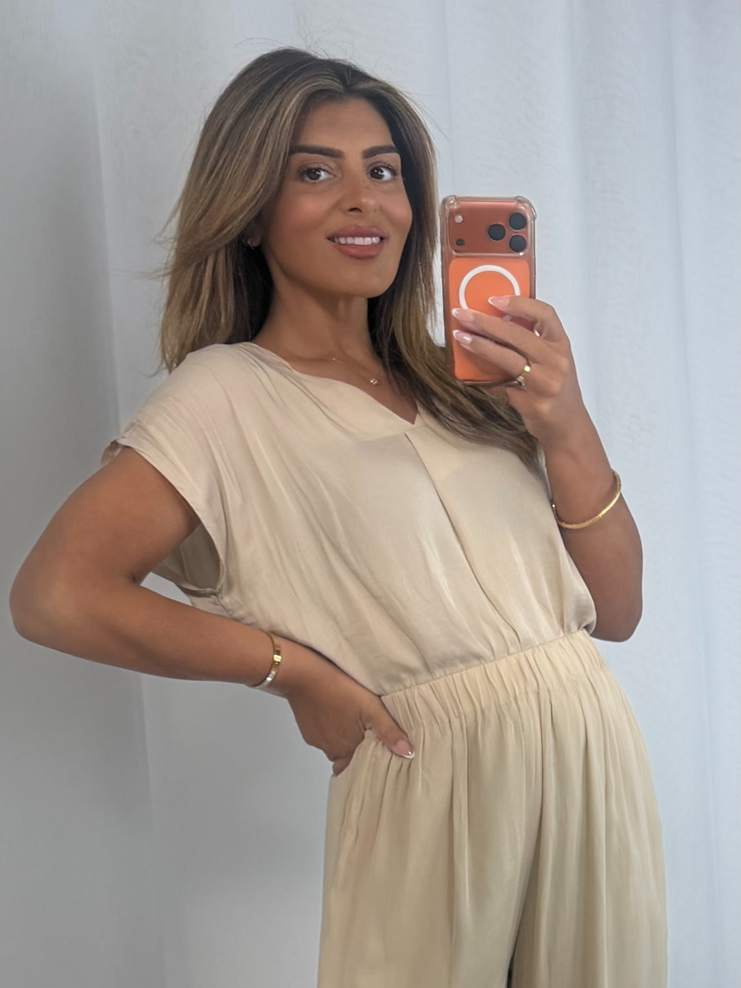 V-Neck Top And Trouser Co-Ord (3 Colours)