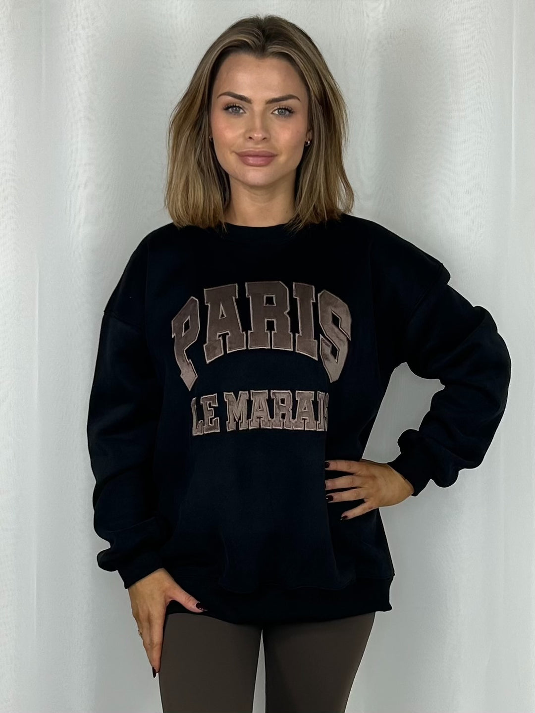 Paris Round Neck Sweatshirt (3 Colours)
