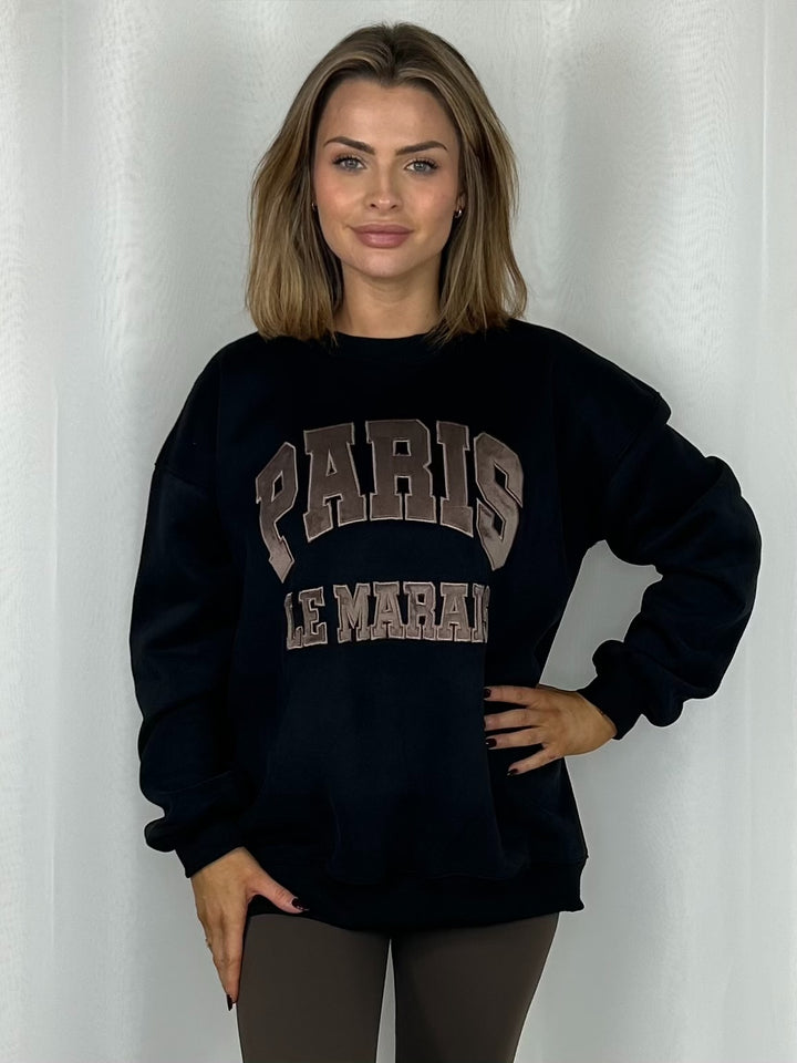 Paris Round Neck Sweatshirt (3 Colours)