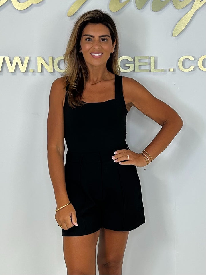 High Waisted Tailored Shorts (2 Colours)