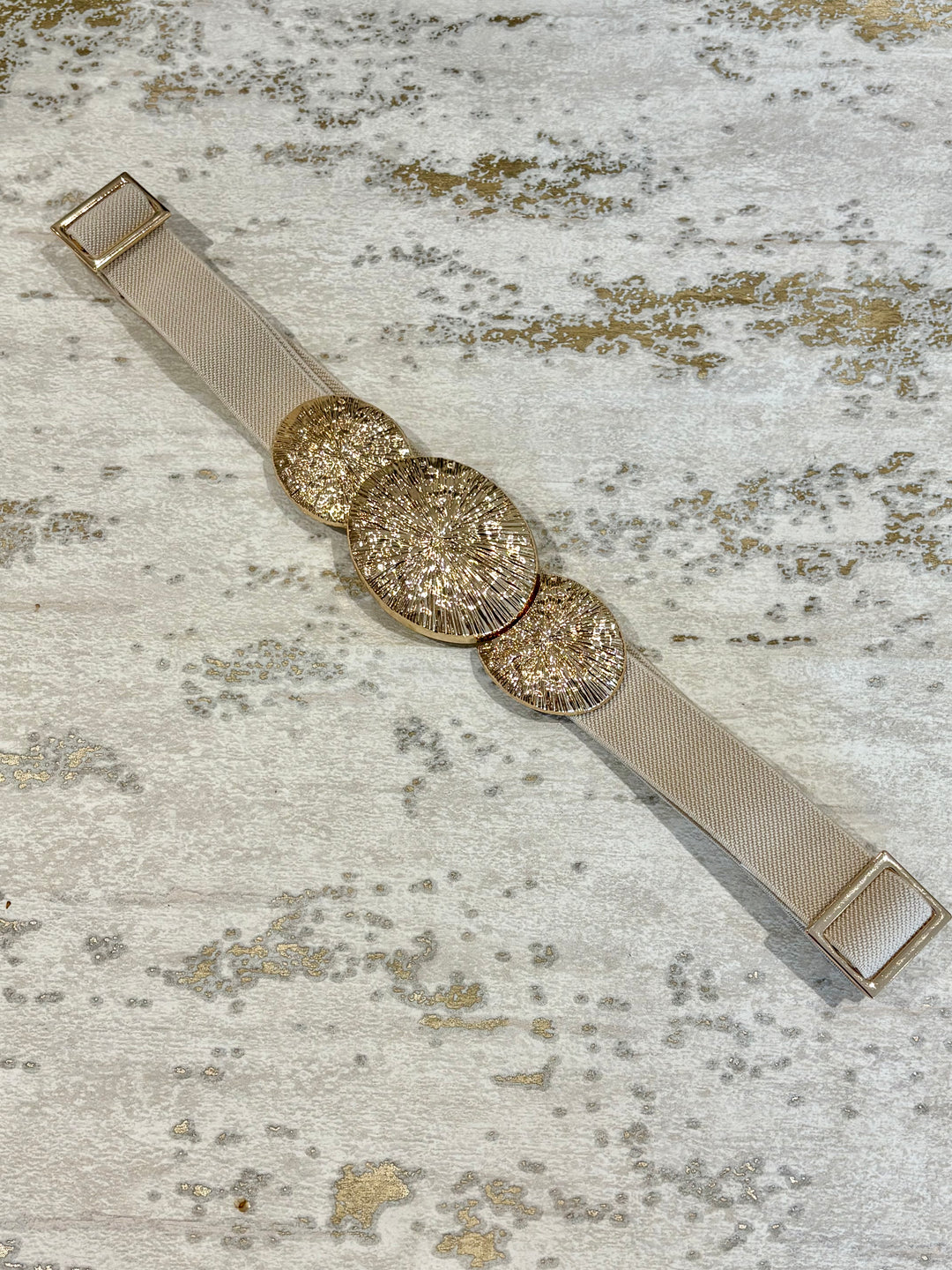 Triple Gold Disk Belt (3 Colours)