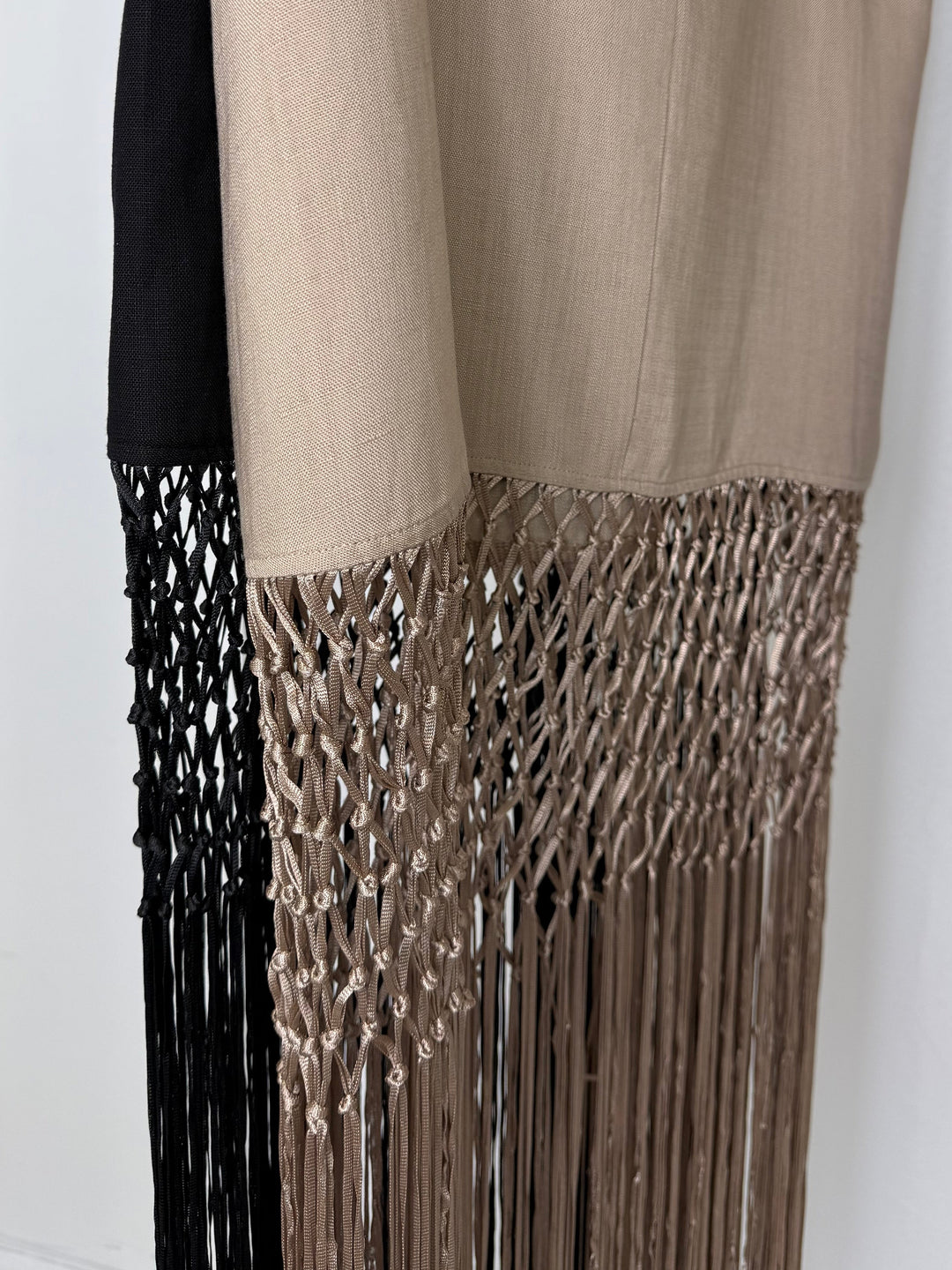 Gigi - Tassel Maxi Dress (Black)