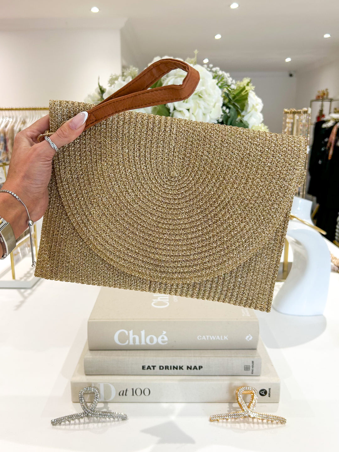 Woven Clutch Bag (4 Colours)