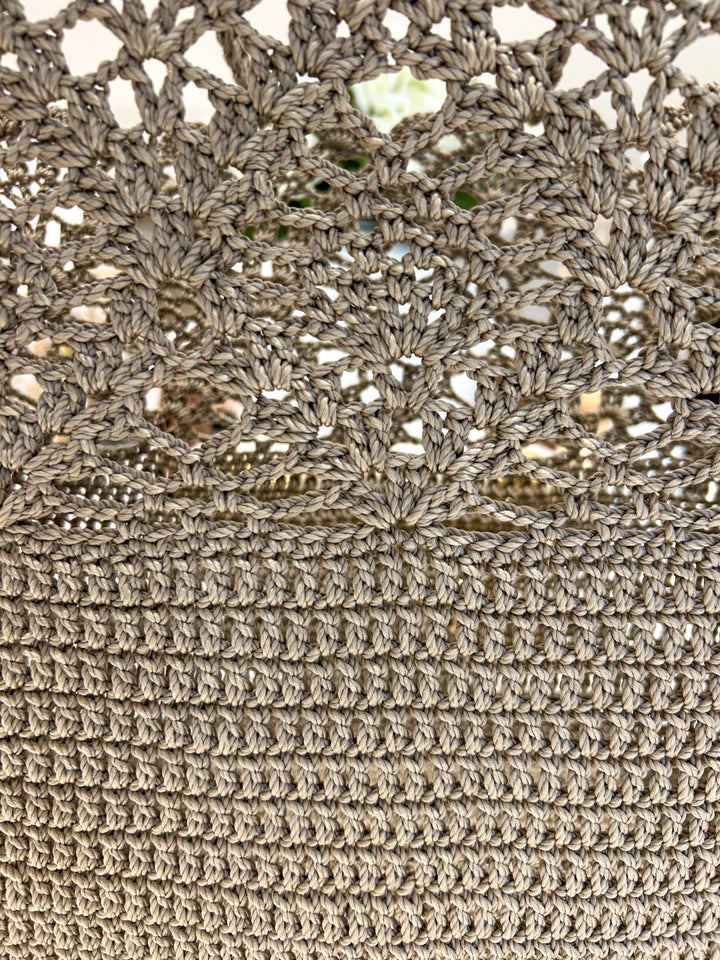 Woven Detailed Beach Bag (2 Colours)