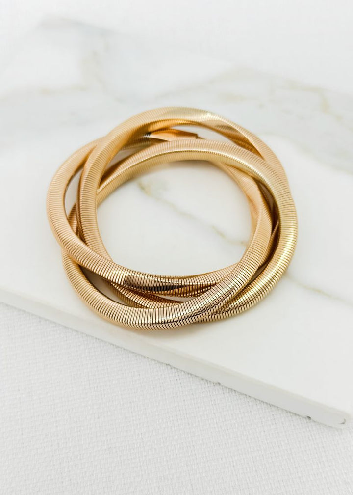 Elasticated Triple Bracelet (2 Colours)