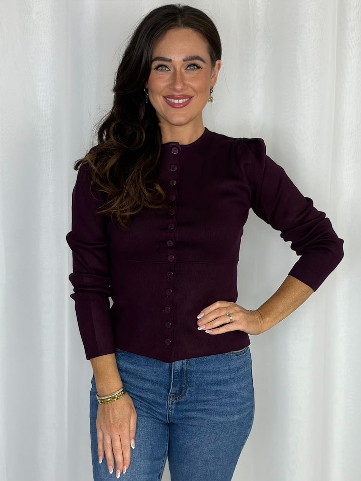 Flat Knit Button Down Cardigan (3 Colours)