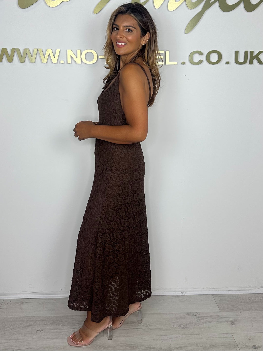 Strappy Lace Lined Maxi Dress (4 Colours)